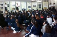 As an action for peace, the Armenian Genocide was remembered by students of the "Patricias Mendocinas" College in Argentina