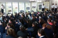 As an action for peace, the Armenian Genocide was remembered by students of the "Patricias Mendocinas" College in Argentina