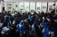 As an action for peace, the Armenian Genocide was remembered by students of the "Patricias Mendocinas" College in Argentina