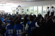 As an action for peace, the Armenian Genocide was remembered by students of the "Patricias Mendocinas" College in Argentina