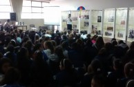 As an action for peace, the Armenian Genocide was remembered by students of the "Patricias Mendocinas" College in Argentina