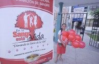 Perú participated in the 5th International Blood Drive Marathon, Life is in the Blood