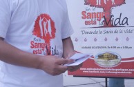 Perú participated in the 5th International Blood Drive Marathon, Life is in the Blood