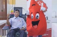 Perú participated in the 5th International Blood Drive Marathon, Life is in the Blood