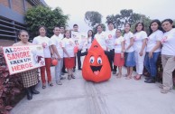 Perú participated in the 5th International Blood Drive Marathon, Life is in the Blood