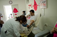 Perú participated in the 5th International Blood Drive Marathon, Life is in the Blood