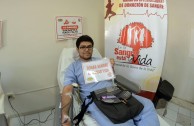 Perú participated in the 5th International Blood Drive Marathon, Life is in the Blood