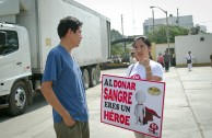 Perú participated in the 5th International Blood Drive Marathon, Life is in the Blood