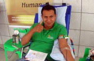 Perú participated in the 5th International Blood Drive Marathon, Life is in the Blood