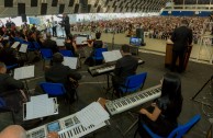 Con gran éxito finaliza el Encuentro Juvenil Internacional “La Música Trayendo Paz y Alegría a Nuestros Corazones”