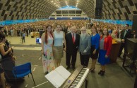 Con gran éxito finaliza el Encuentro Juvenil Internacional “La Música Trayendo Paz y Alegría a Nuestros Corazones”