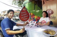 Jornada de Donación de Sangre en la ciudad de Ñemby, Paraguay