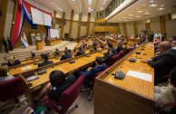 De manera oficial, la EMAP presenta ante la Cámara de Senadores y Diputados del Paraguay los proyectos: “El Holocausto, paradigma del genocidio - Educar para Recordar” y la “Ley para el fomento de la cultura de donación voluntaria, altruista y habitual de sangre segura”.