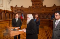 CORTE SUPREMA DE CHILE RECIBIÓ DELEGADOS PRESENTES EN LA CUMIPAZ 2015