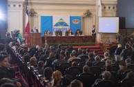 “Educating the heart for the development of the human”, was the central topic of the lecture of Dr. William Soto Santiago, Global Ambassador of the GEAP and President of the Peace Integration Summit, during the Educational Session, CUMIPAZ (Chile 2015).