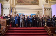 The Global Ambassador of Peace presented the Declaration of CUMIPAZ 2015. In 2016 the Summit will take place in Paraguay