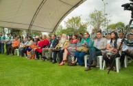 Jornada por la Paz de la Madre Tierra, Parque de los Novios - Colombia