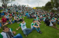 Marathon for the peace of Mother Earth at the "Parque de los Novios" - Colombia