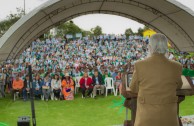 Marathon for the peace of Mother Earth at the "Parque de los Novios" - Colombia