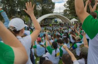 Jornada por la Paz de la Madre Tierra, Parque de los Novios - Colombia