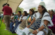 Marathon for the peace of Mother Earth at the "Parque de los Novios" - Colombia