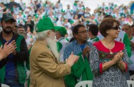 Marathon for the peace of Mother Earth at the "Parque de los Novios" - Colombia