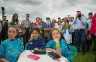 Jornada por la Paz de la Madre Tierra, Parque de los Novios - Colombia