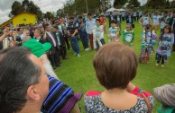 Marathon for the peace of Mother Earth at the "Parque de los Novios" - Colombia