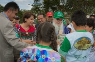 Marathon for the peace of Mother Earth at the "Parque de los Novios" - Colombia