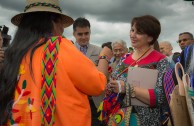 Marathon for the peace of Mother Earth at the "Parque de los Novios" - Colombia