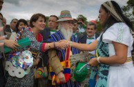 Marathon for the peace of Mother Earth at the "Parque de los Novios" - Colombia