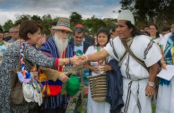 Jornada por la Paz de la Madre Tierra, Parque de los Novios - Colombia