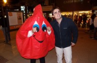 Awareness in the Chaco, Argentina during the 6th International Blood Drive Marathon