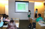 Volunteers of the GEAP during the closing of the "Tree Week" campaign, Argentina