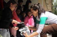 Presentación del Proyecto "Hijos de la Madre Tierra" en la escuela "República de Chile", Mendoza (Argentina)