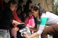 Presentación del Proyecto "Hijos de la Madre Tierra" en la escuela "República de Chile", Mendoza (Argentina)