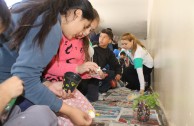 Presentación del Proyecto "Hijos de la Madre Tierra" en la escuela "República de Chile", Mendoza (Argentina)
