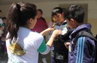 Presentación del Proyecto "Hijos de la Madre Tierra" en la escuela "República de Chile", Mendoza (Argentina)