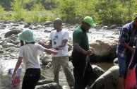 Voluntarios de la EMAP en Honduras realizaron limpieza del Río Tocoa