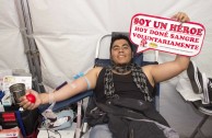 MAS DE 6000 VIDAS SALVADAS GRACIAS A LAS DONACIONES DE SANGRE RECIBIDAS EN ESTA 6TA MARATÓN INTERNACIONAL