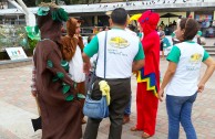 Parada Ambiental por el Día Mundial de la Vida Silvestre en la Plaza Central de Tegucigalpa - Honduras