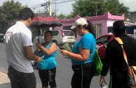 México: Con la firme intención de donar vida, ciudadanos del municipio García participaron en la 6ta. Maratón Internacional “En la Sangre está la Vida”
