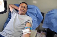 Through the project “Life is in the Blood” Mexican citizens continue donating life during the  6th Blood Drive Marathon