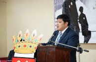 Abogados y Fiscales del departamento de Sacatepéquez asisten en foro "Educar para Recordar"