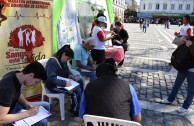 Argentinos celebraron el Día Nacional del Donante Voluntario de Sangre