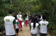 Alzando La Voz Por Los Derechos De La Madre Tierra En Quintana Roo Participan Activistas Con Desfile Y Parada Ambiental