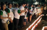 Volunteers from the GEAP in different countries join EARTH HOUR