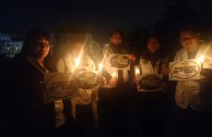 Volunteers from the GEAP in different countries join EARTH HOUR