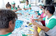 Voluntarios en preparativos a la celebración del día del agua y de los bosques para el 21 y 22 de Marzo