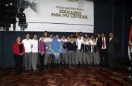 Durante los meses de mayo y junio estudiantes de Guatemala participaron en los Foros Educativos